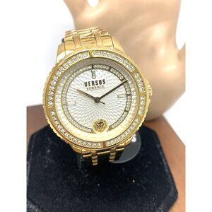 Versus by Versace Women's Watch VSPLM3021 Quartz Gold Stainless Steel 40mm